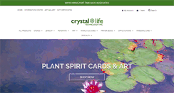 Desktop Screenshot of crystal-life.com